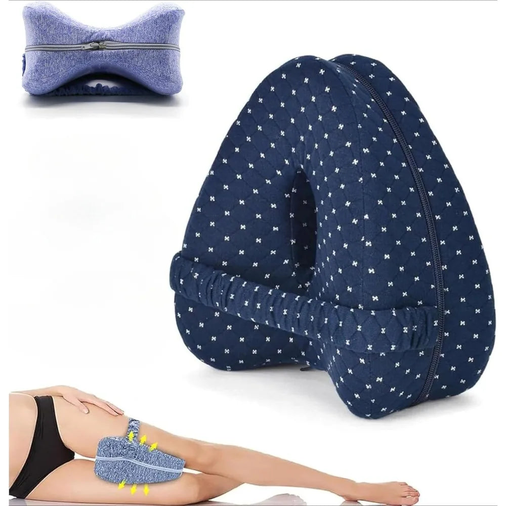 Revoget Hip Alignment Pillow Revoget Alignment Pillows for Side Sleepers Relieve Hip Pain Sciatica Leg Alignment Pillow