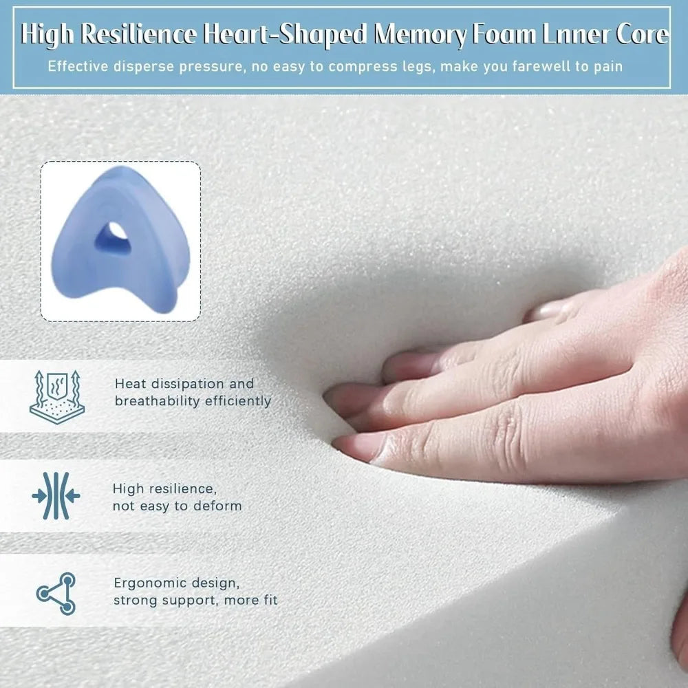 Revoget Hip Alignment Pillow Revoget Alignment Pillows for Side Sleepers Relieve Hip Pain Sciatica Leg Alignment Pillow